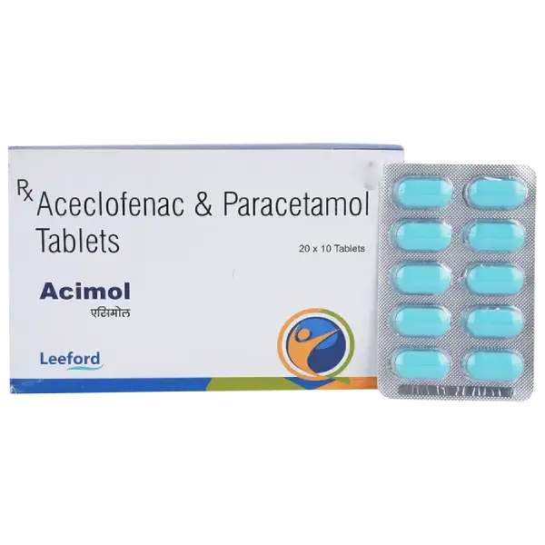 Acimol 100 mg/325 mg Tablet